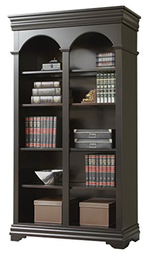 Martin Furniture Beaumont Double Open Bookcase - Fully Assembled