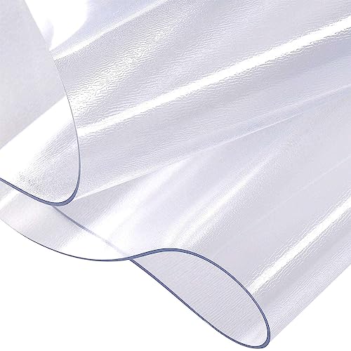 None Floor Mat Protector 48"x36" PVC for Hardwood - 8 Pack