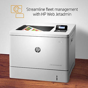 HP LaserJet Enterprise M553n Color Laser Printer with Built-in Ethernet (B5L24A) (Renewed)