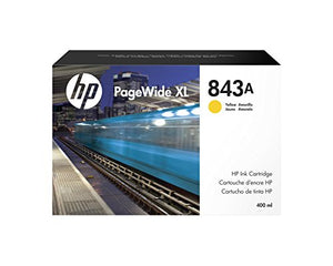 HP 843A (C1Q60A) PageWide XL Yellow Ink Cartridge 400 mL Ink