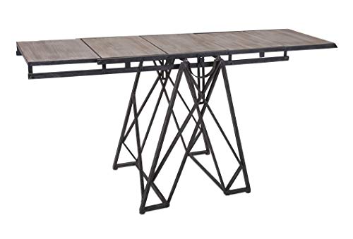 IMAX 65297 Convertible Console Table Bookshelf - Storage Cabinet with Handcrafted Finish. Cabinets, Racks and Shelves