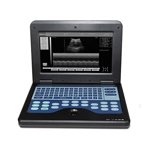 CONTEC CMS600P2 Vet Veterinary,Portable Laptop B-Ultrasound Scanner Machine for Horse/Equine/Sheep Big Animal Use Newest FDA (Convex Probe)