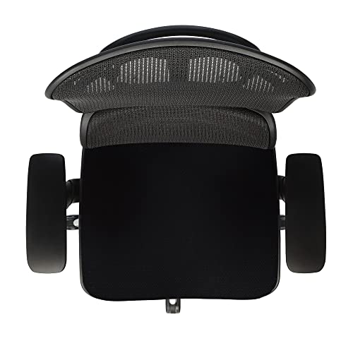 Realspace WorkPro® 12000 Series Ergonomic Mid-Back Chair, Black, BIFMA Compliant
