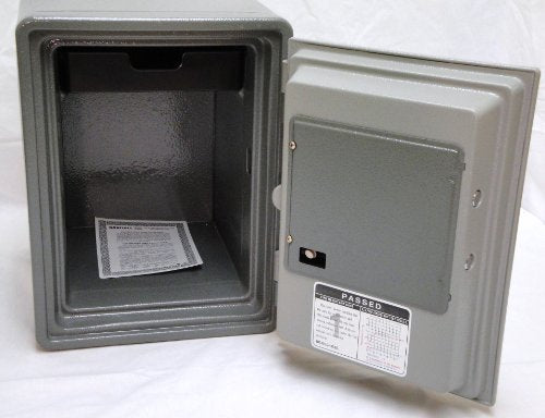 Gardall MS119-G-E w One Hour Vertical Microwave Style Fire Safe with Electronic Lock, Grey