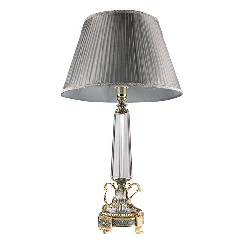 Victoria Biaggio Crystal and Enamel Illuminating Lamp