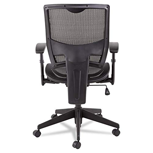 Alera ALEEP4218 Epoch Series All Mesh Multifunction Mid-Back Chair, Black
