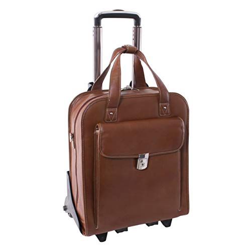 Siamod Women's Pastenello 2-in-1 Vertical Laptop Case,Brown,14"