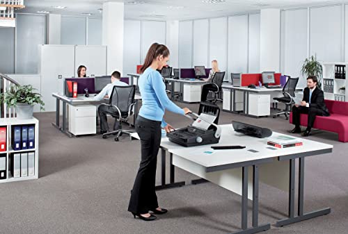 GBC CombBind C340 Binding Machine, 25 Sheet Punch Capacity, 450 Sheet Binding Capacity, A3/A4/A5, Black - 4400420