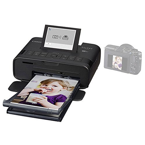 PHOTO4LESS Canon SELPHY CP1300 Compact Photo Printer Bundle