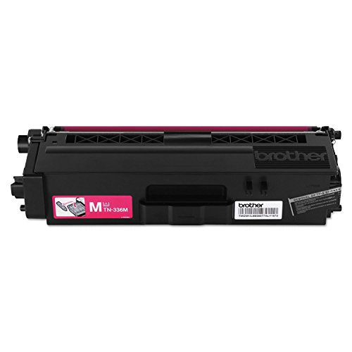 Brother TN336BK, TN336C, TN336M, TN336Y High Yield Black, Cyan, Magenta and Yellow  Toner Cartridge Set