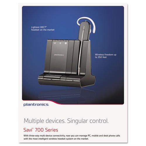 PLNSAVIW740 - Plantronics Savi W740 Earset