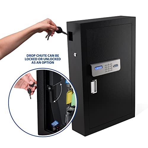 Viking Security Safe VS-144KS Heavy duty Key Safe Key Cabinet with Lockable Drop Slot 144 Key Capacity