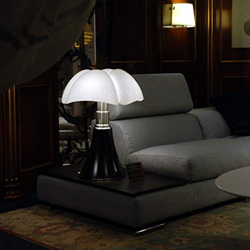 Martinelli Luce Pipistrello LED 14W Dimmable Table Lamp Black