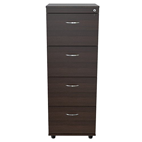 Inval America Uffici Commercial Collection 4 Drawer File Cabinet