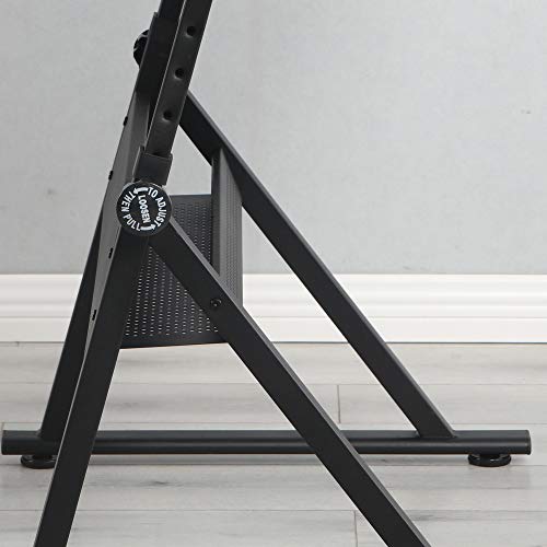 Voohek Drafting Table with Adjustable Tabletop and Pencil Ledge