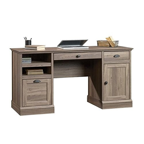 Scranton & Co Executive Desk in Salt Oak