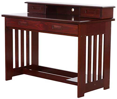 Discovery World Furniture Merlot Desk, Hutch, and Chair