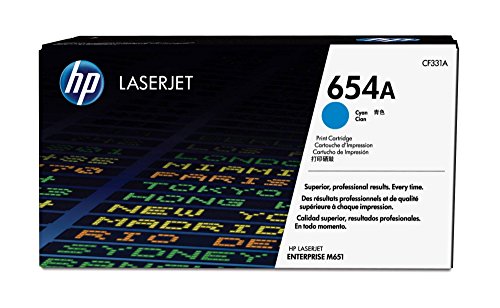 HP 654A | CF331A | Toner Cartridge | Cyan