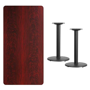 Flash Furniture Rectangular Mahogany Laminate Table Top - 30'' x 60''