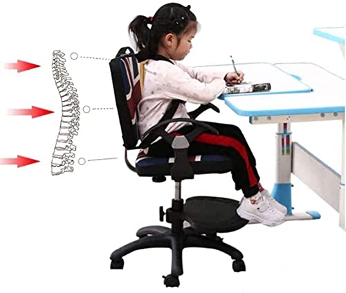UsmAsk Office Swivel Chair Height Adjustable Computer Desk Home Work Chair - Pink