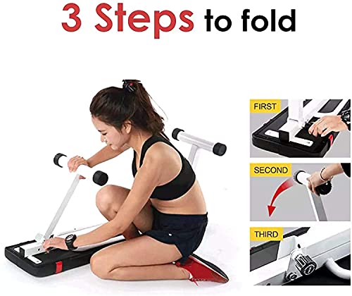 QPBP Men's and Women's Sports Fitness Fitness Weight Bench,Adjustable Dumbbell Bench/Sit Up Benches for Full Body Workout with Fast Folding,Strength Training Equipment