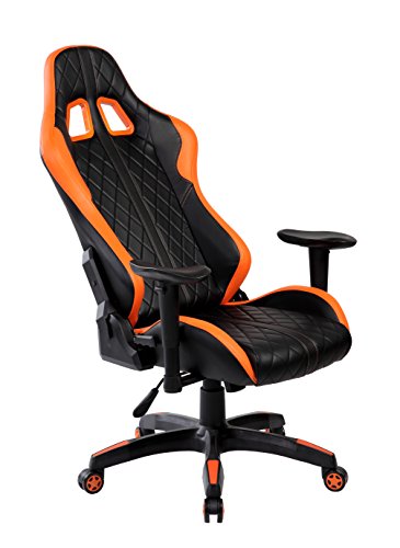 Ayvek Chairs JD-7219-OR SuperSwift Extreme Gaming Chair, Orange