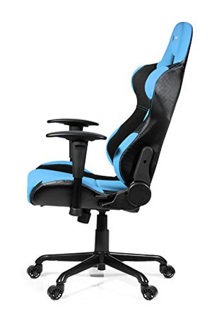 Arozzi Torretta XL Series Gaming Racing Style Swivel Chair, Azure