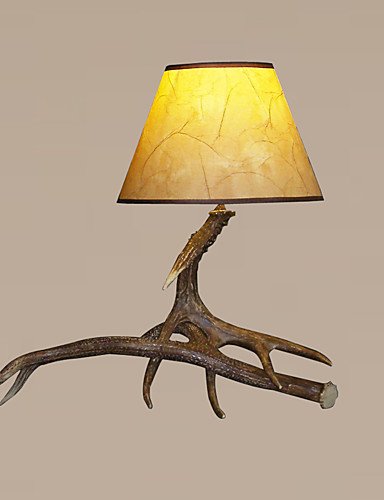 SSBY vintage Table Lamps country Antler lamps Industrial Fixture 1-Lights Living Room Bedroom lights , 110-120v