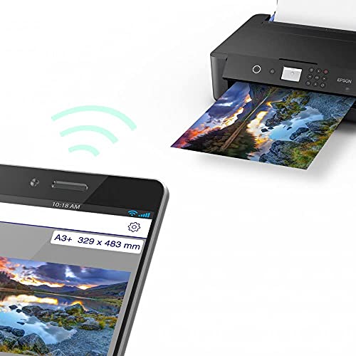 Epson Expression Photo HD Wireless Printer, Format Printer, Prints up to 13" x 19", Max Resolution: 5760 x 1440 dpi - Black