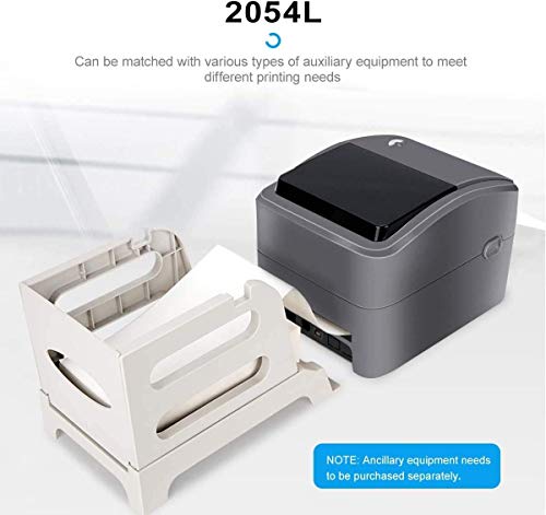 Shipping Label Printer with Labels, Support Amazon Ebay PayPal Etsy Shopify Shipstation Stamps.com Ups USPS FedEx, Windows Mac Thermal Direct Label 4x6 inch Printer with 350 Labels x 6 Rolls