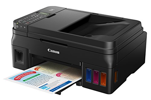 Canon PIXMA G4200 Wireless Mega Tank All-In-One Printer, Black, 8.5 x 11 inch