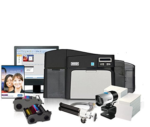 Fargo DTC4250e Dual Side ID Card Printer with Magnetic Stripe Encoding - 52110