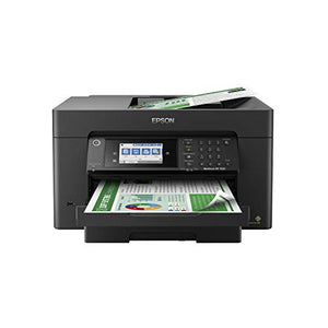 Epson WorkForce Pro WF-7820 Wireless All-in-One Wide-format Printer with Auto 2-sided Print up to 13" x 19", Copy, Scan and Fax, 50-page ADF, 250-sheet Paper Capacity, 4.3" screen, Works with Alexa