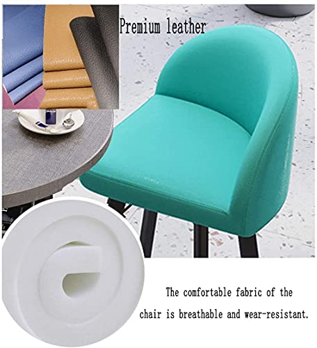 SYLTER Office Conference Reception Table Set with Chairs - Small Spaces Kitchen Dining Set, Reception Desk & Chair Combo for Negotiation Room Hotel (Color)