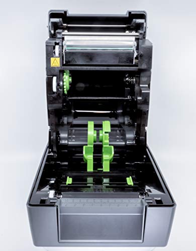 Brother TD-4650TNWB 4-inch Thermal Transfer Desktop Network Barcode and Label Printer for Labels and Barcodes, 203 dpi, 8 IPS, Standard USB 2.0, Serial, Ethernet LAN, Built-in Wi-Fi and Bluetooth