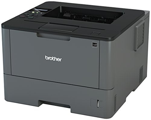 Brother Monochrome Laser Printer, HL-L5100DN, Duplex Two-Sided Printing, Ethernet Network Interface, Mobile Printing, Amazon Dash Replenishment Enabled