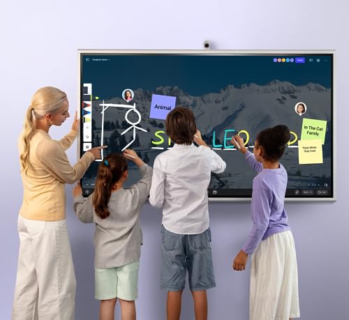 Vibe 75" Smart Board, 4K UHD Touch Screen Interactive Display (Board Only)