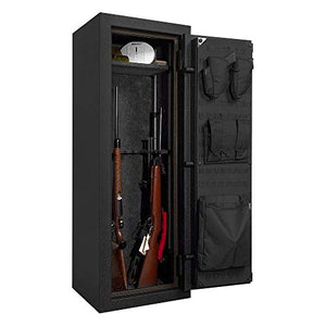 Stealth 14 Gun Safe EGS14 High Security Electronic Lock Fire and Burglary Rifle Security 55x20x17 CA DOJ Approved