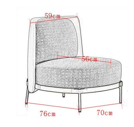 JINXIAOXIAO Conference Room Sofa, Comfortable and Soft, Coffee Shop/Hotel Lobby Reception Sofa, Office Area Reception Comfortable Sofa Chair, Green