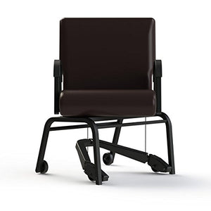 Titan Royal EZ Assistive Moving Swivel Chair with Arms - 20-in. Seat
