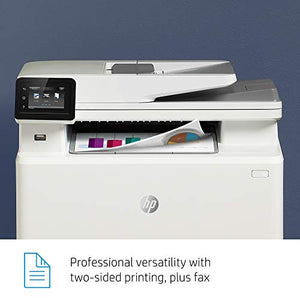 HP Color Laserjet Pro M283fdw Wireless All-in-One Laser Printer, Remote Mobile Print, Scan & Copy, Duplex Printing (7KW75A)