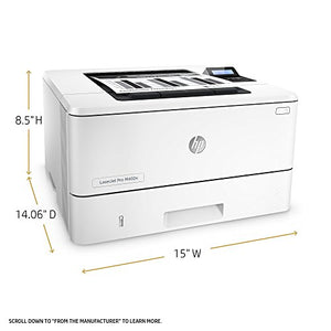 HP Laserjet Pro M402n Monochrome Printer, (C5F93A) (Renewed)