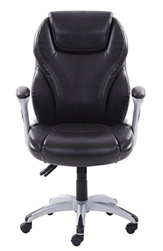 Serta CHR10054B Ergo Executive Office Chair, Dark Brown