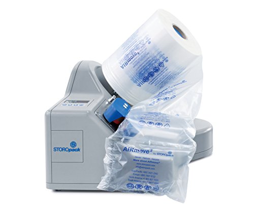 Void S Inflatable Packaging Air Film for Airmove2 by Storopack, Clear (pack of 4 rolls)