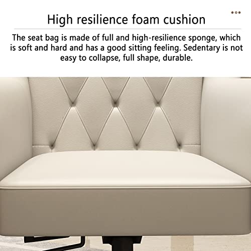 JTKDL Luxury Office Chair, Adjustable Ergonomic Boss Chair