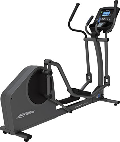 Life Fitness E1 Go Cross-Trainer, Titanium