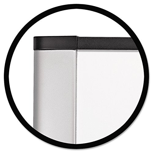 3M Porcelain Dry Erase Board, 72 x 48-Inches, Widescreen Aluminum Frame