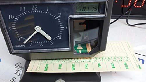 Amano TCX-11 Electronic Time Clock 120VAC TCX-11/5477