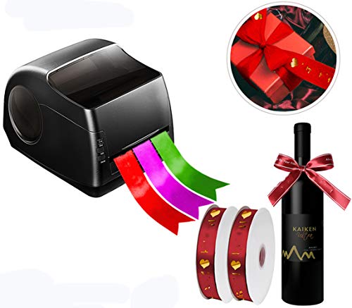 Ribbon Printing Machine 10-104mm Foil Stamping Printer Digital Satin Ribbon Printer 110v
