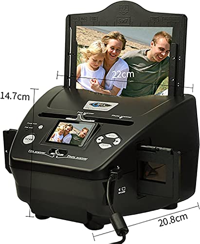MYDLO Film Slide Scanner, Converts 35mm 135 110 126 Slides/Negatives to Digital JPG Photos
